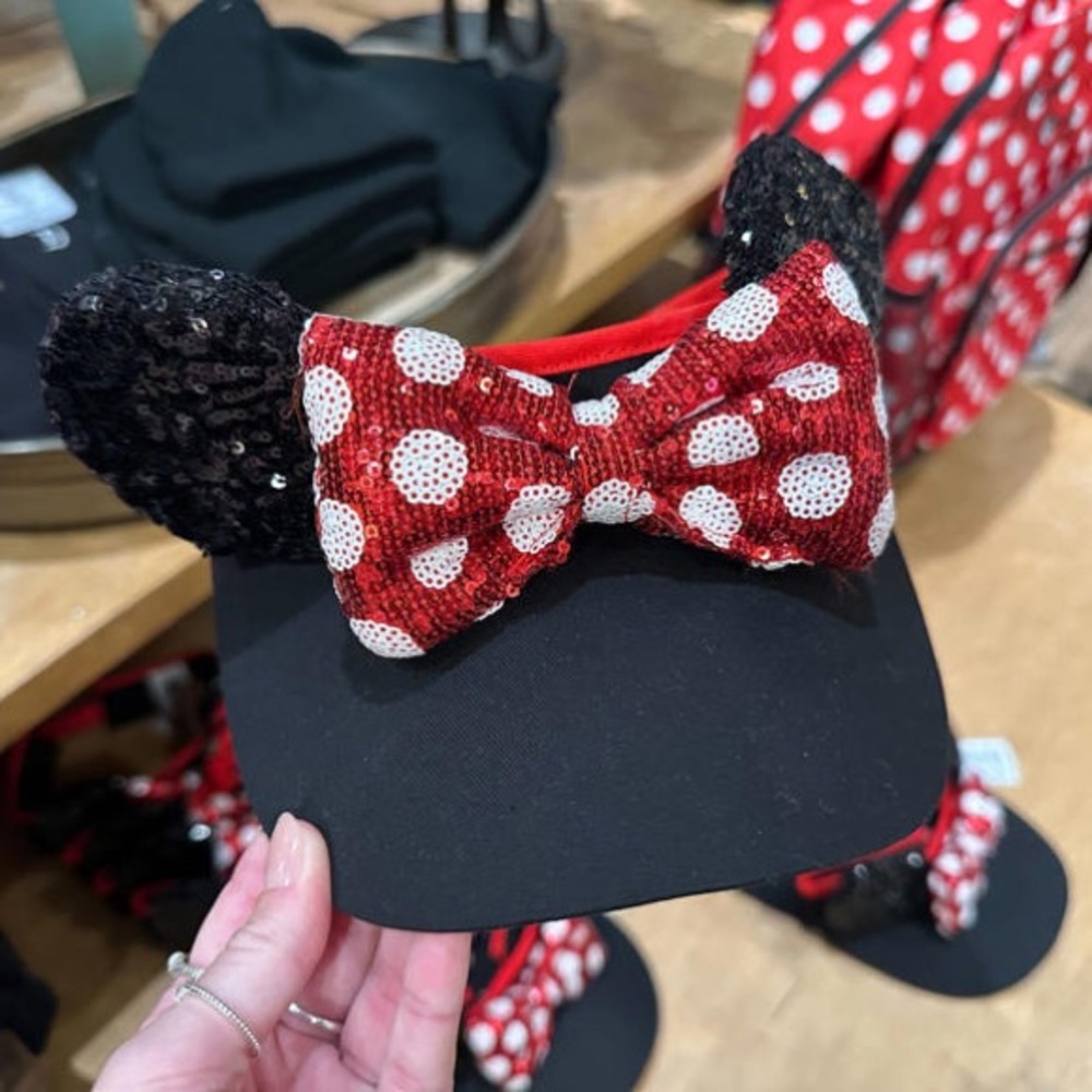 DISNEY MICKEY MINNIE EARS VISOR